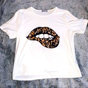 Leopard Lips Shirt